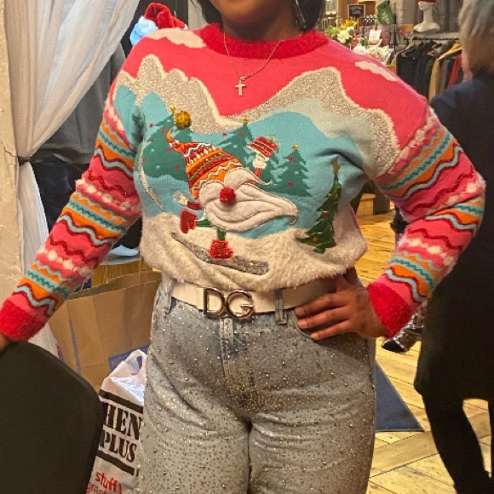 Juniors The Holidays Sweater from Macy’s